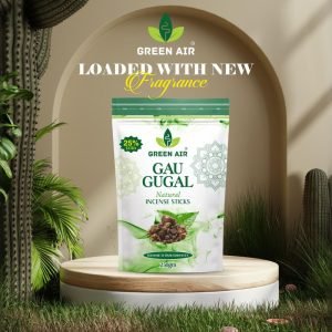 Green Air Gau Gugal Natural Agarbatti for Pooja Cow Dung - Premium Incense Sticks