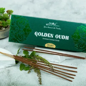 Golden Oudh 90 gram Velvet Box