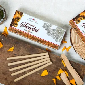 Natural Sandal 50 gram Dhoop Box