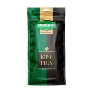 Somnath Agarbatti Rose Plus Incense Sticks - 140gm