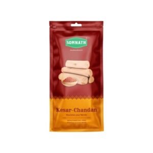 Somnath Kesar Chandan Agarbatti (Pure Incense Sticks) 110g | 100% Charcoal Free