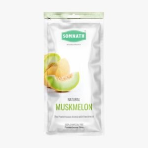 Somnath Natural Muskmelon Agarbatti (Pure Incense Sticks) 110g | 100% Charcoal Free